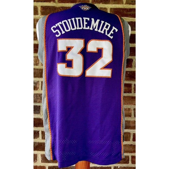 Vintage Nike Phoenix Suns Amaury Stoudemire Stitched Youth Jersey Size Large - Picture 1 of 8